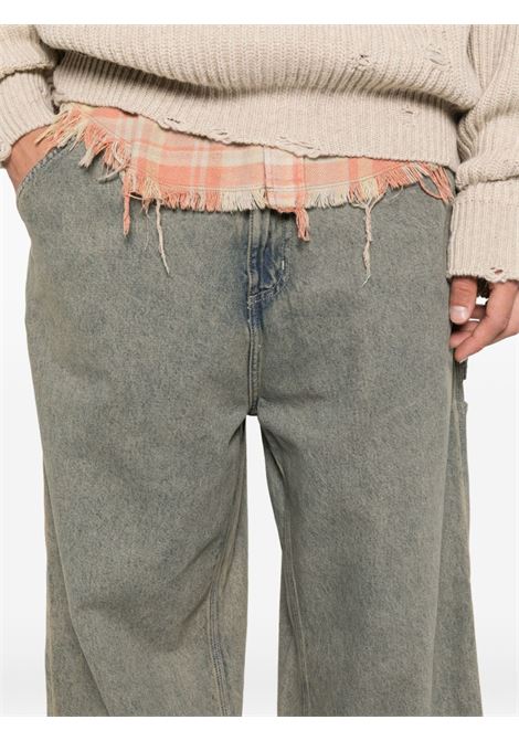 og single knee pant man blue CARHARTT WIP | I0358193FU.GD